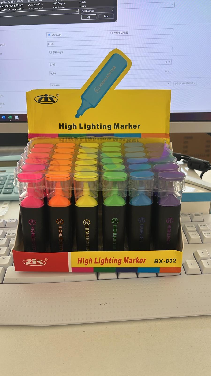 ZİZ SİYAH MODEL FOSFORLU KALEM