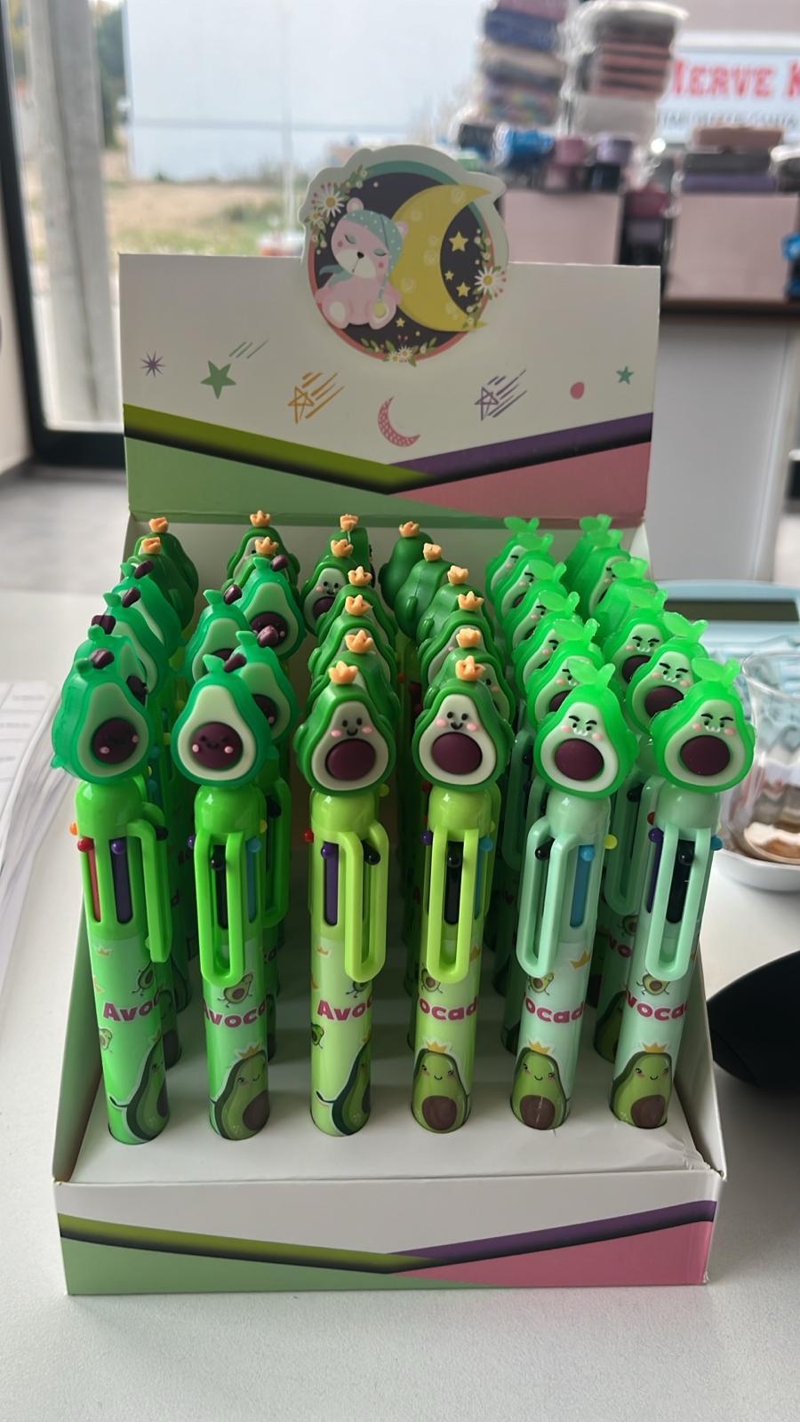 AVACADO BAŞLIKLI ÇOKLU TÜKENMEZ KALEM