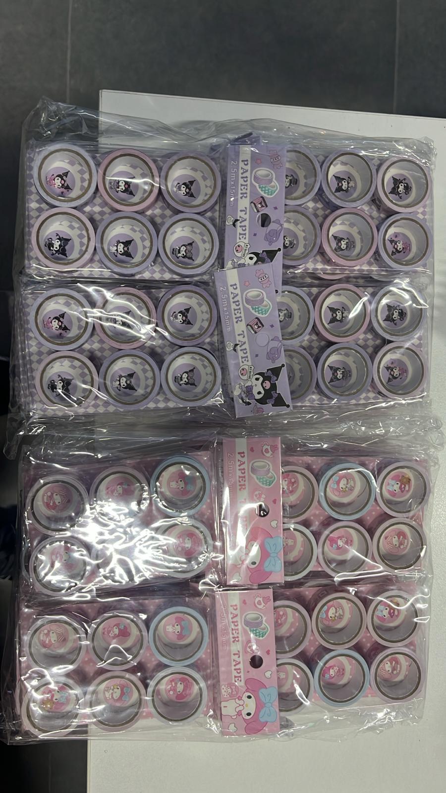 KUROMİ-SANRİO 6'LI PAPER TAPE 2.5*15MM