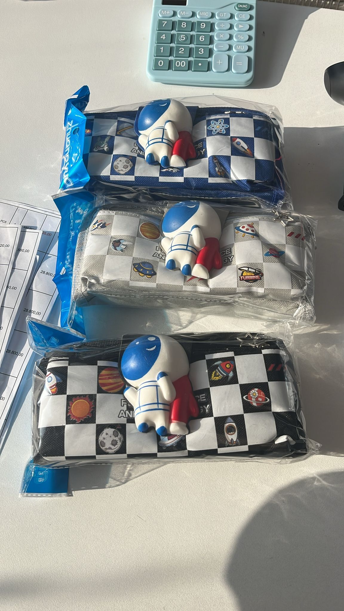 SUKUŞİ ASTRONOT FİGÜRLÜ KALEM KUTU