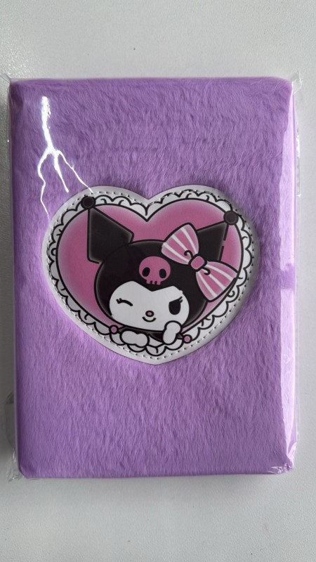 KUROMİ KABARTMALI PELUŞ DEFTER