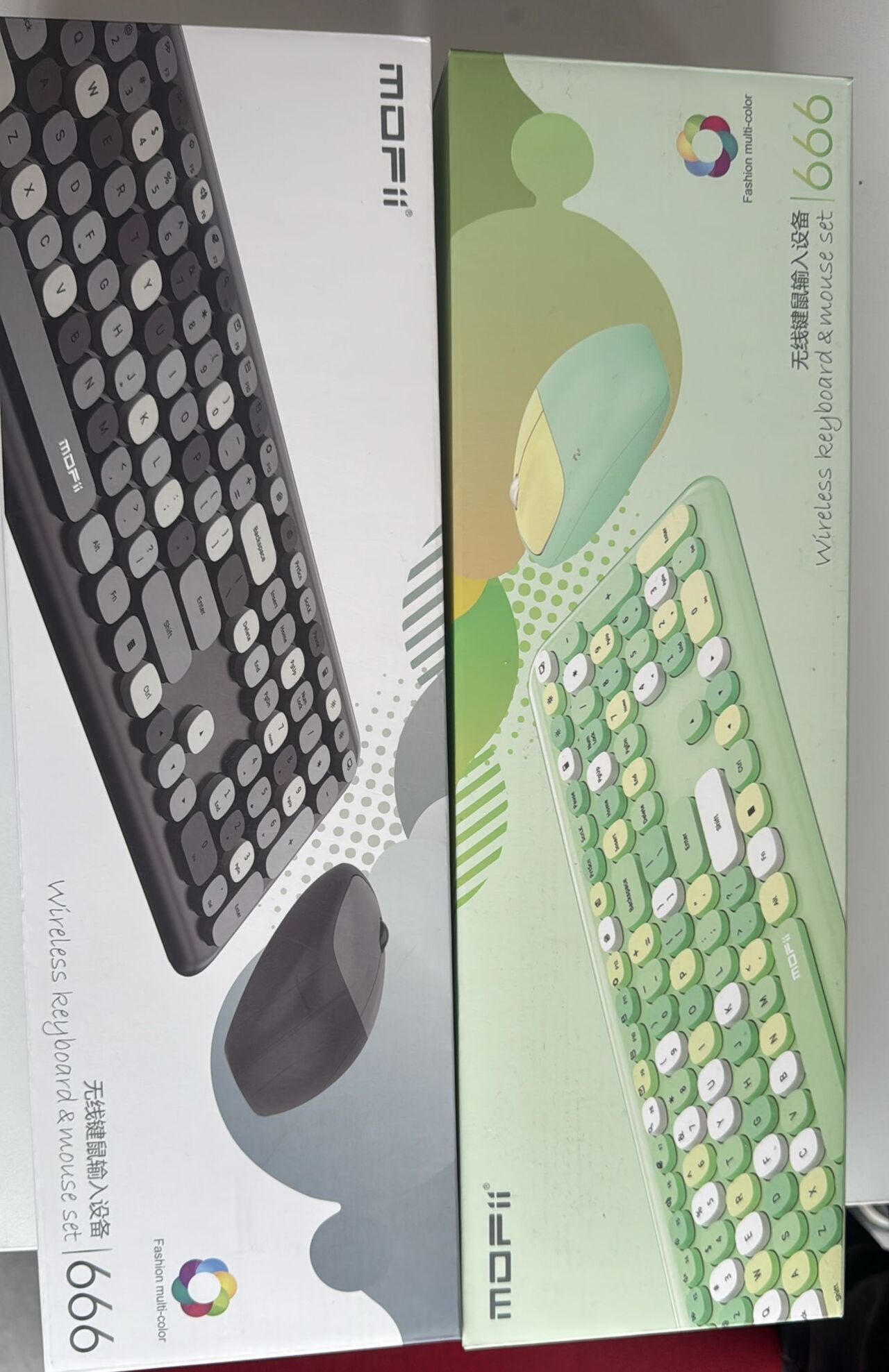 MOFİ 666 WİRELESS KLAVYE&MOUSE SET