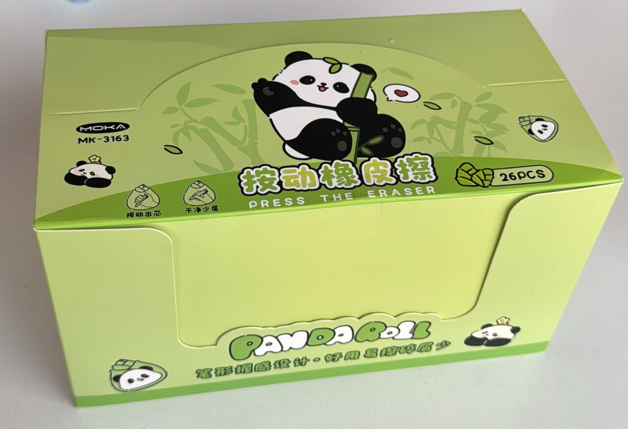 PANDA  BASMALI SİLGİ