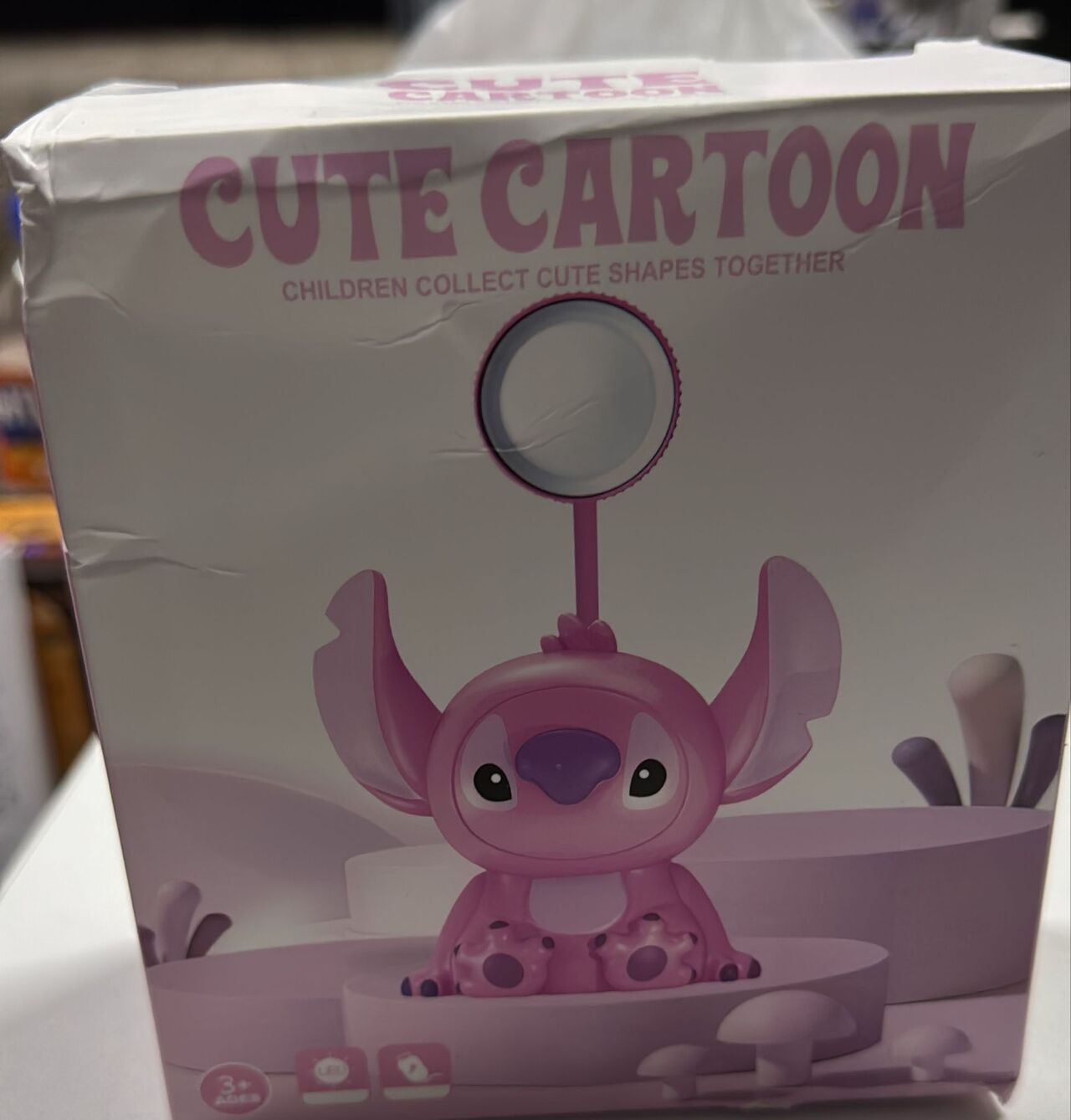 STİTCH CUTE CARTOON MASA ÜSTÜ LAMBA