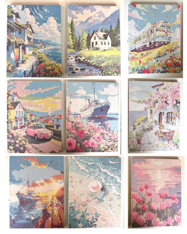 30*40 SAYILARLA BOYAMA