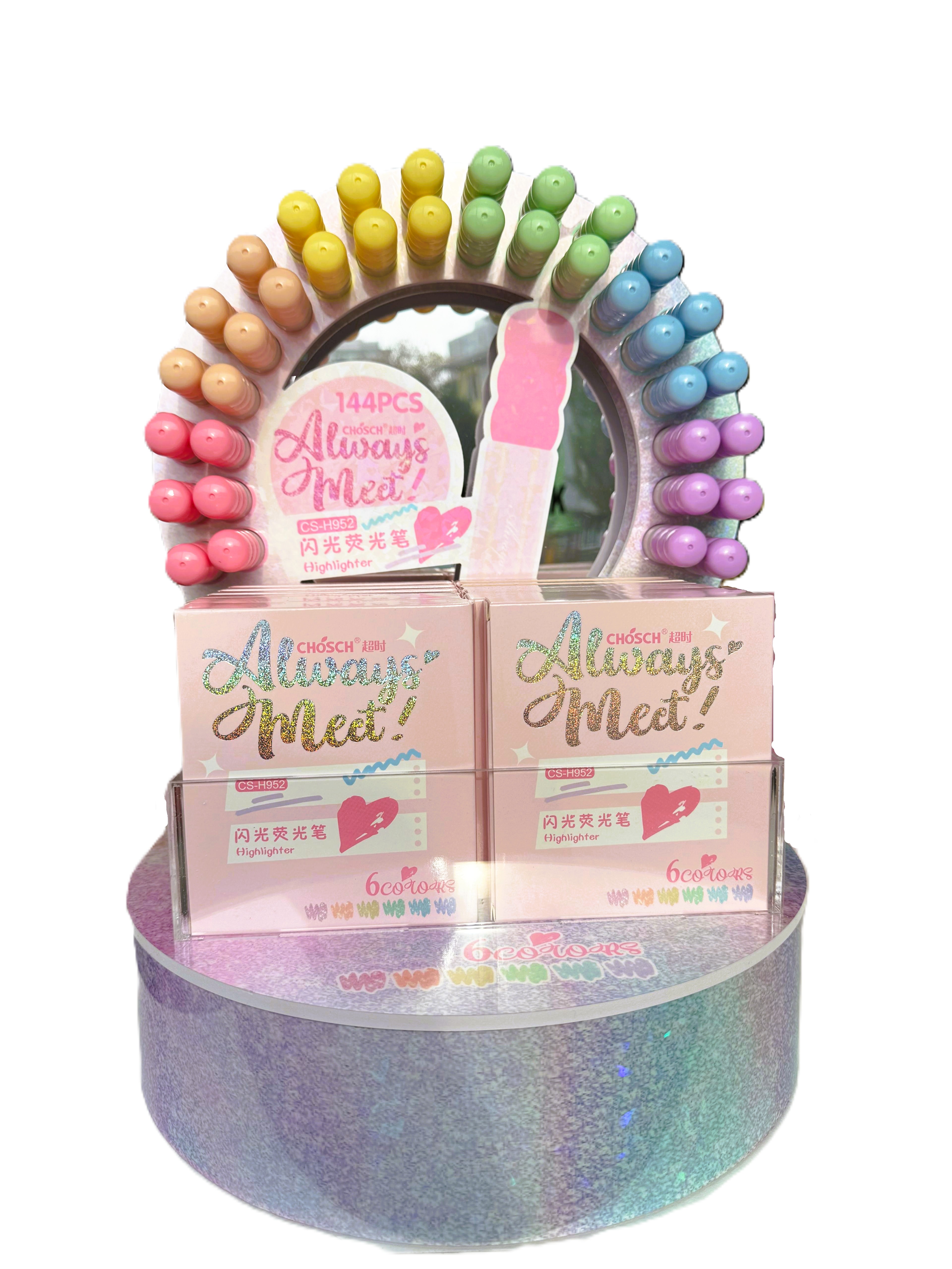 CHOSCH 144'LÜ STAND'LI FOSFORLU KALEM