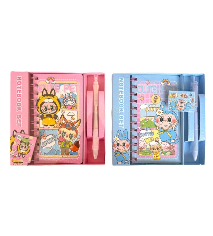 LABUBU A6 DEFTER-KALEM SETİ