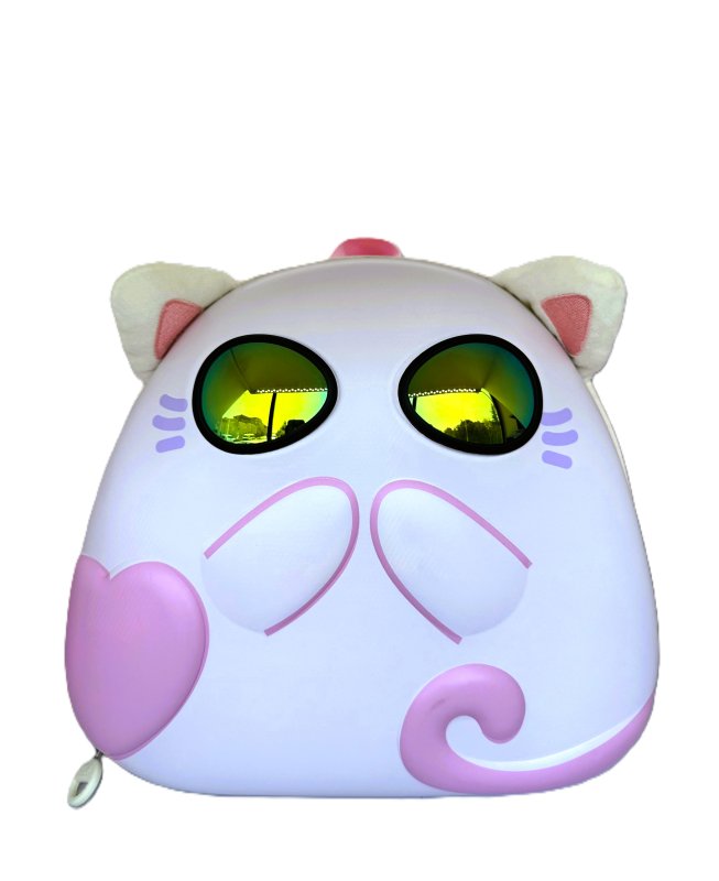 KEDİ DESENLİ 4 MODEL SIRT ÇANTASI