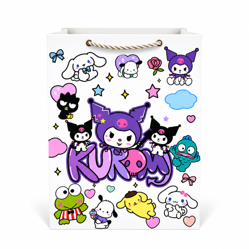KUROMİ-CİNEMAROL-MY MELODY K.BOY KARTON ÇANTA