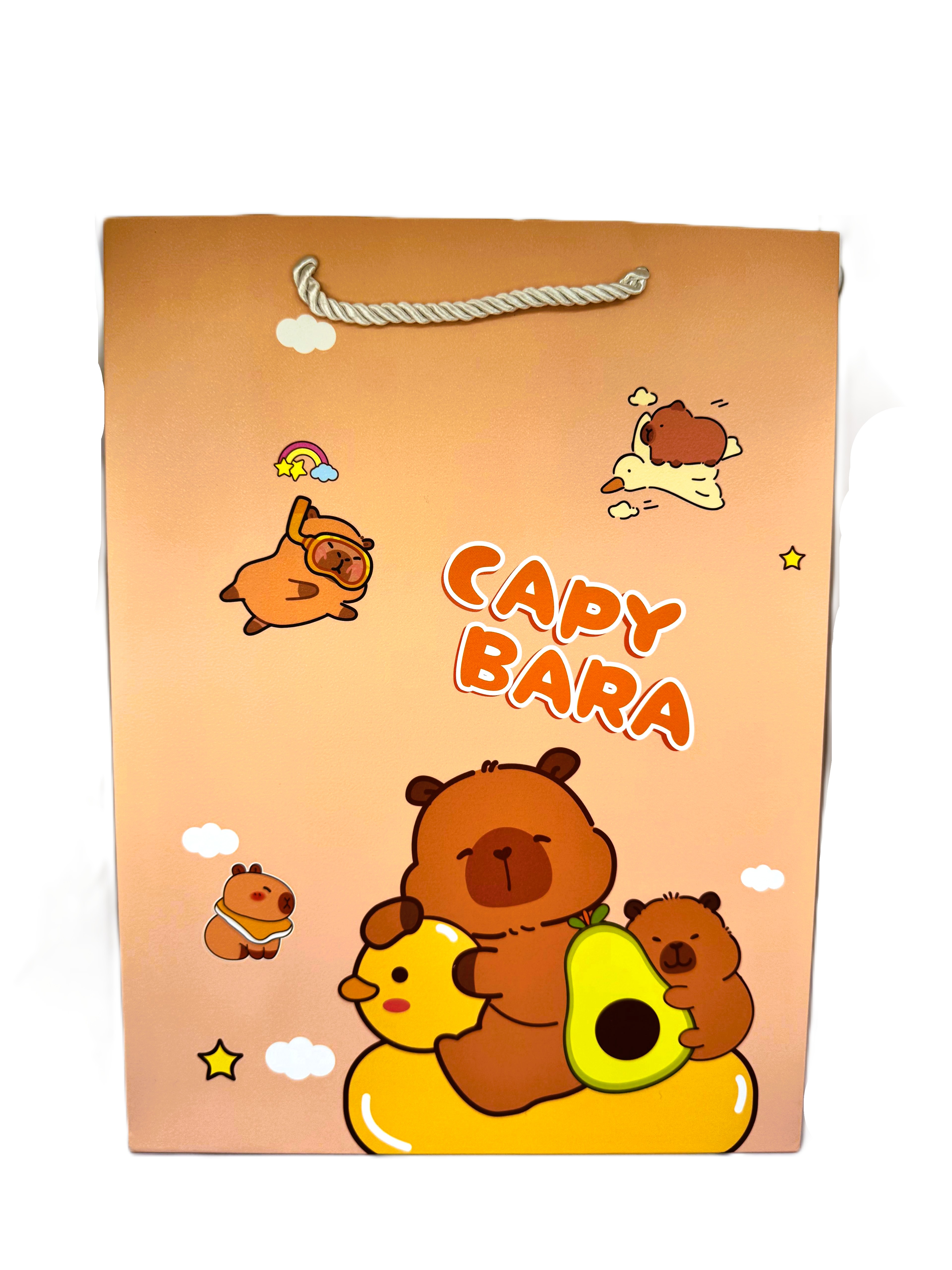 CAPİBARA BÜYÜK BOY KARTON ÇANTA