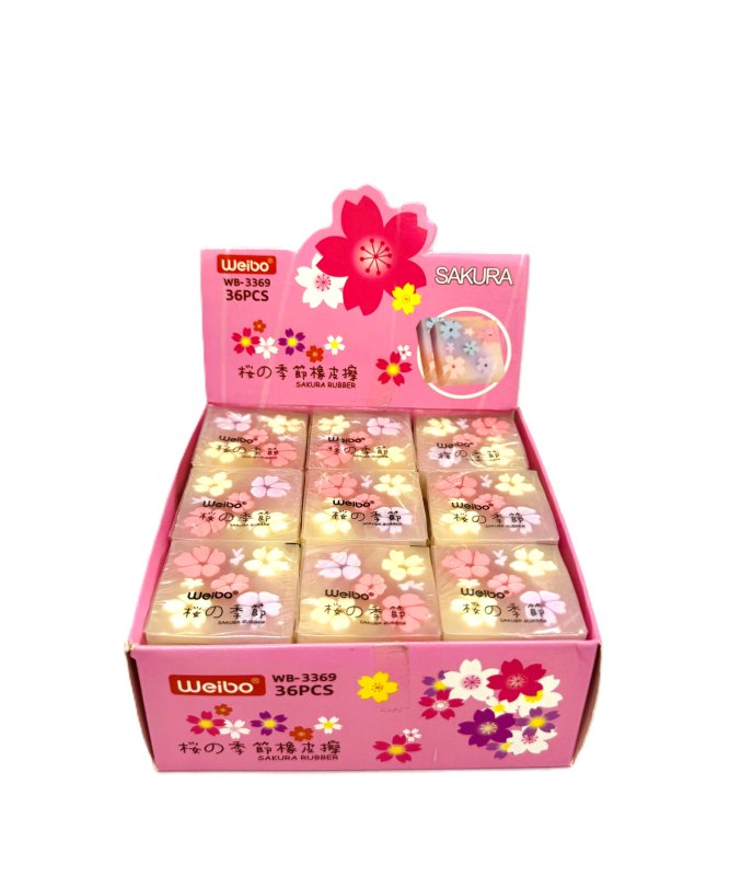 WEİBO SAKURA 36'LI SİLGİ