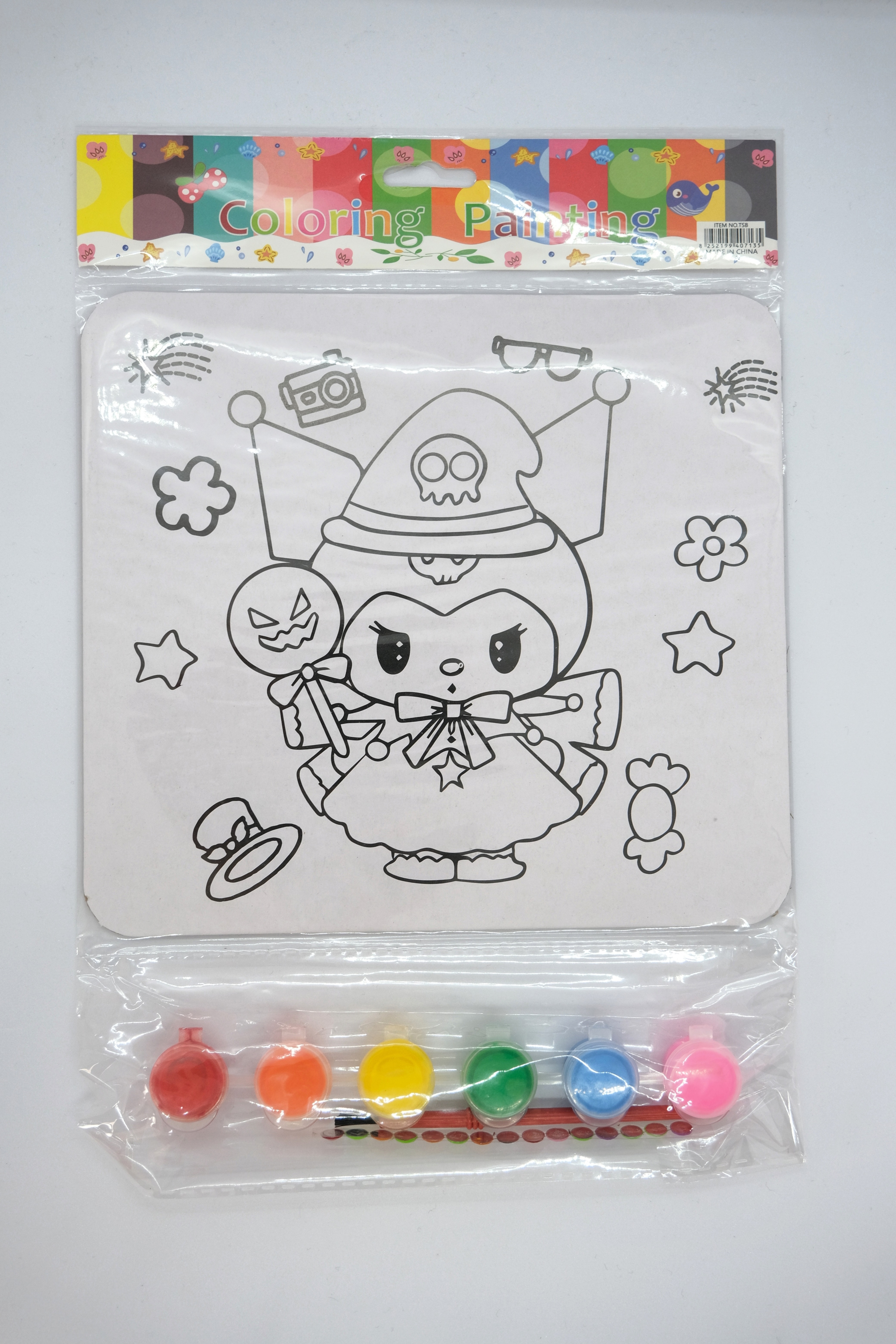 Stitch-Kuromi-Capibara Tual Boyama Etkinlik Seti