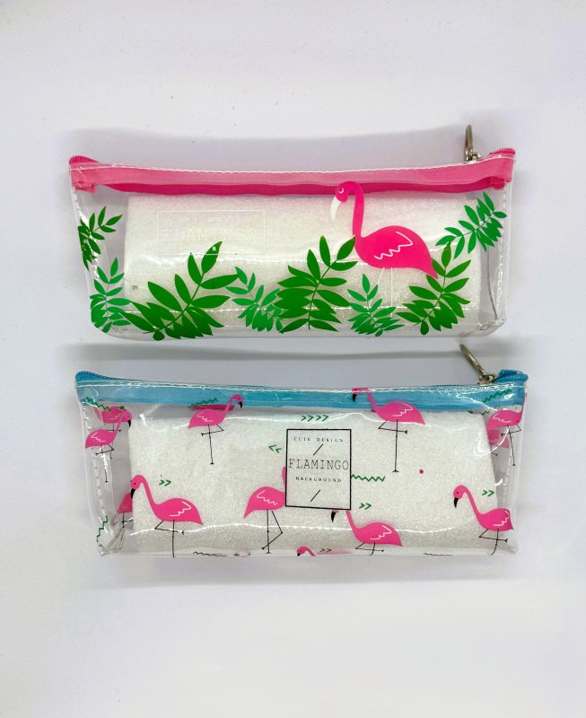 FLAMİNGO ŞEFFAF KALEM KUTU