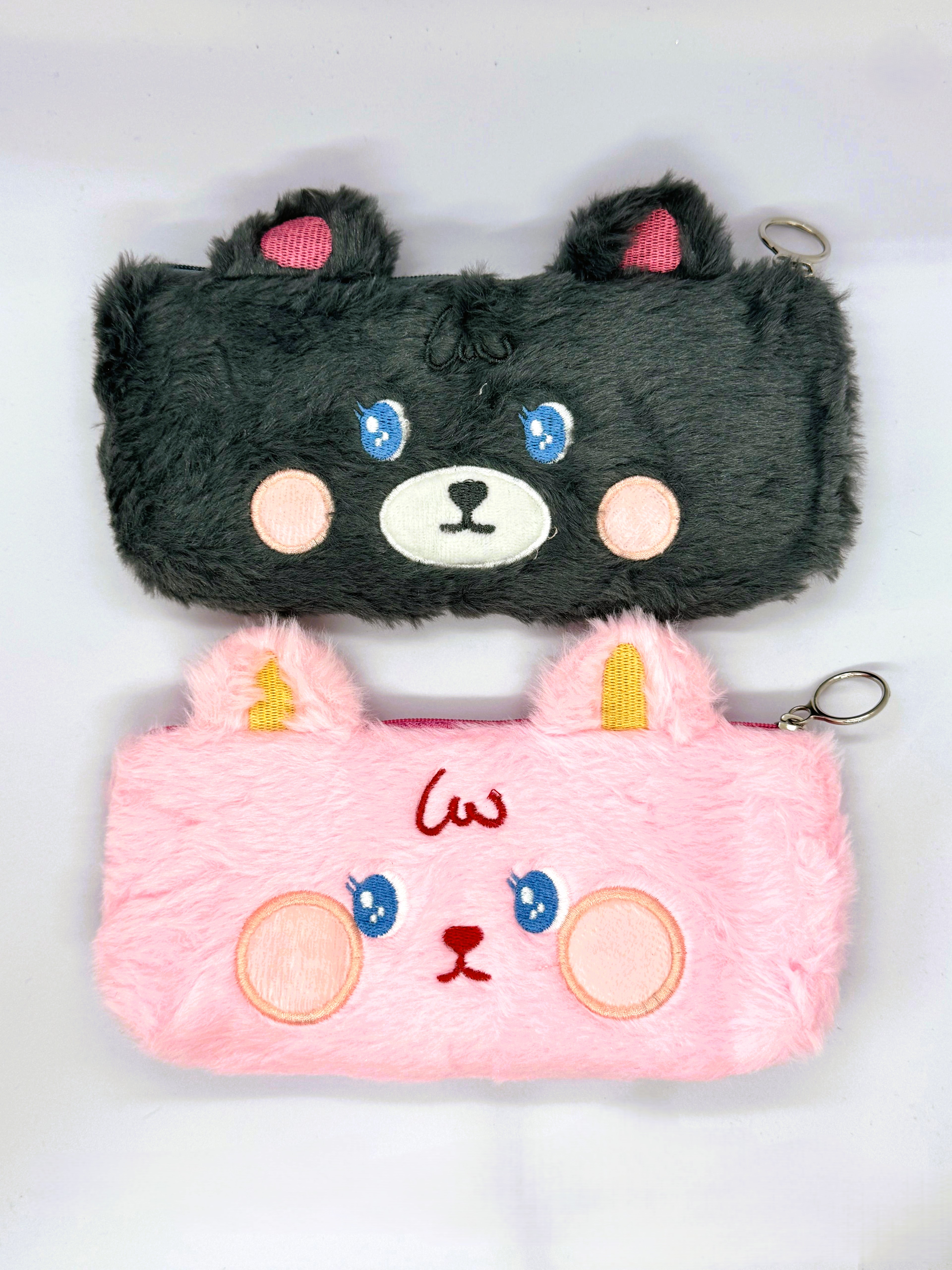 PELUŞ KEDİ-KÖPEK FİGÜRLÜ KALEM KUTU