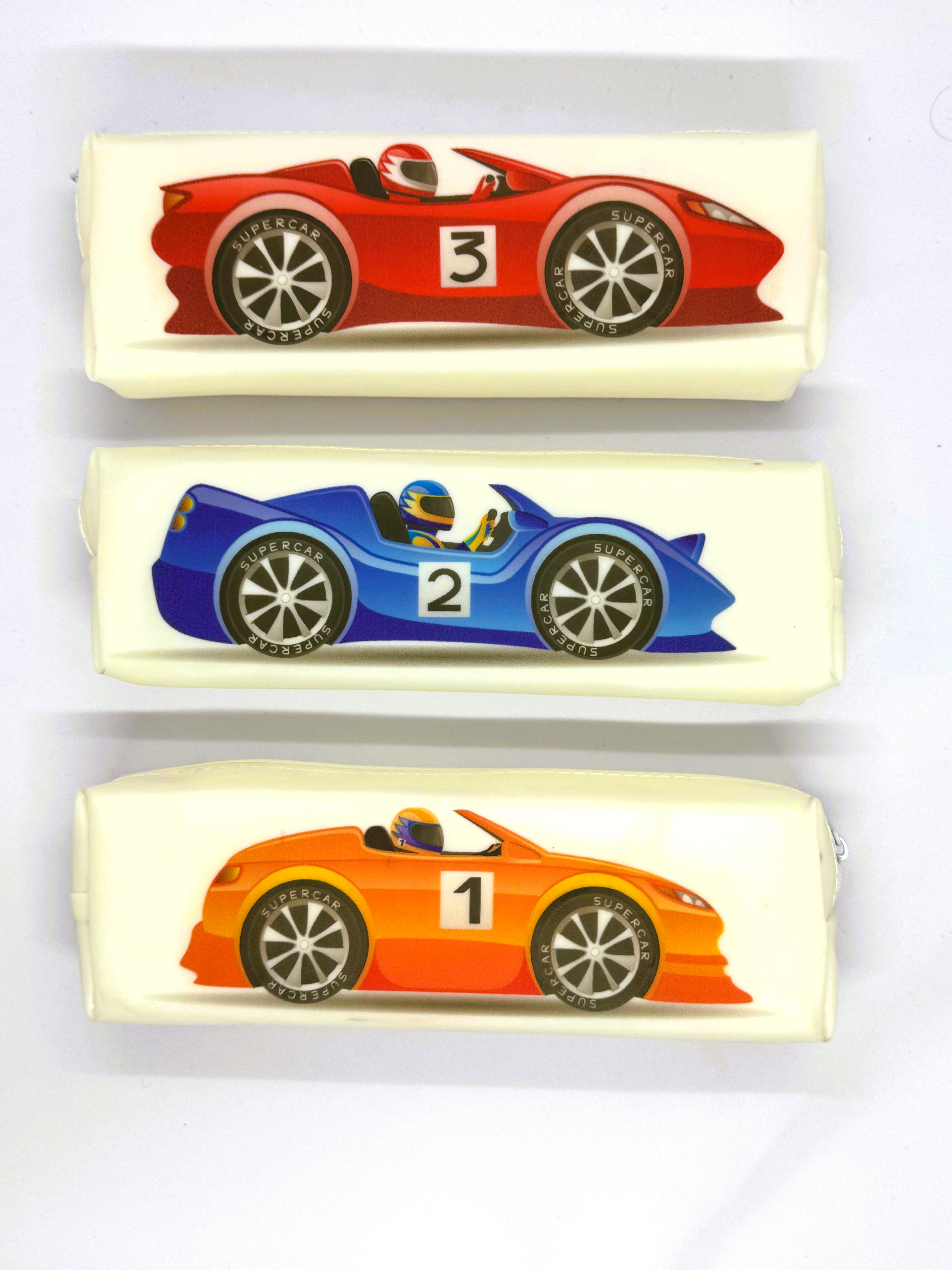 ARABA DESENLİ SİLİKON KALEM KUTU