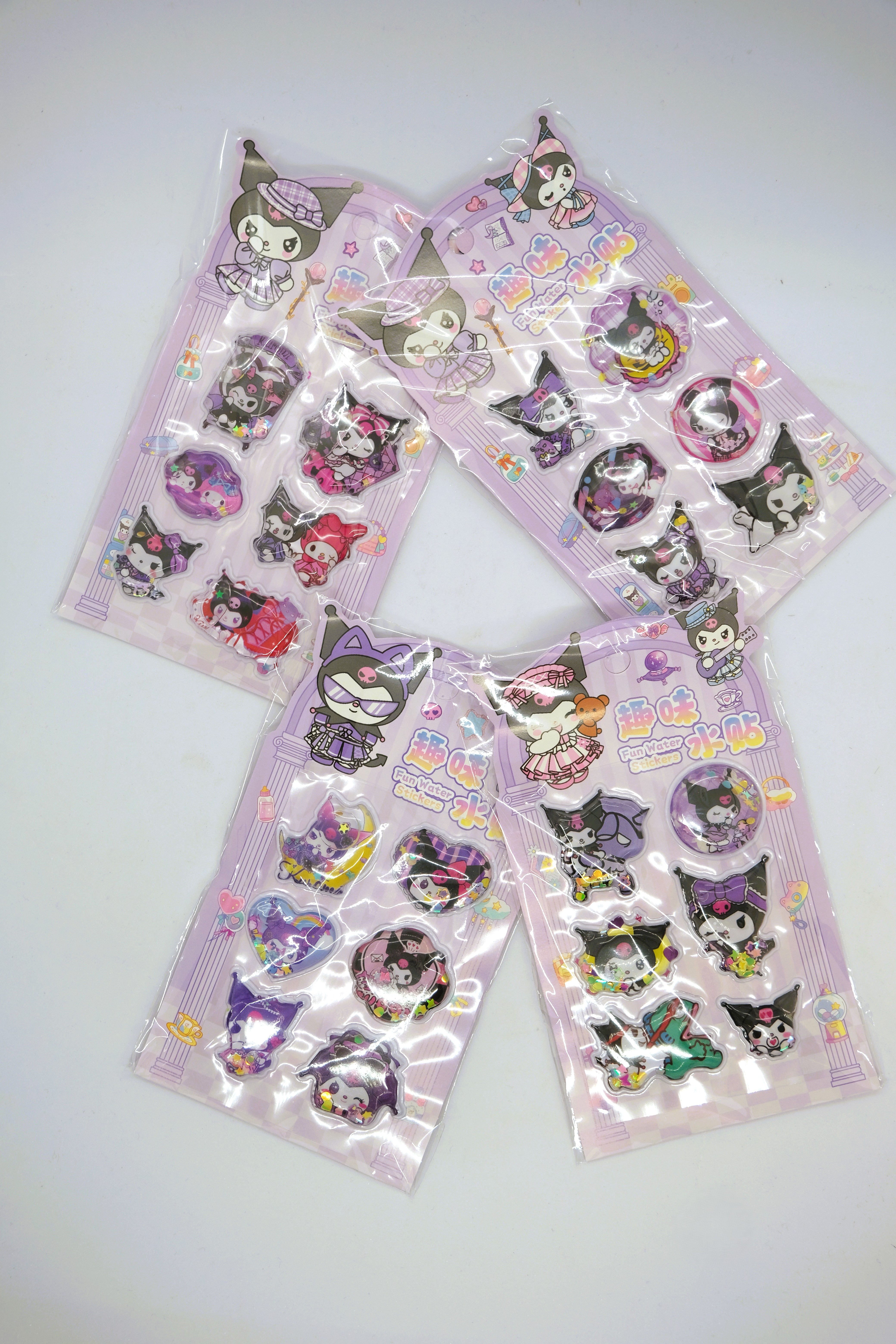 KUROMİ 6'LI SULU STİCKER SET