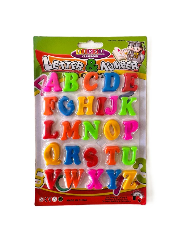 KÜÇÜK BOY HARF MAGNET