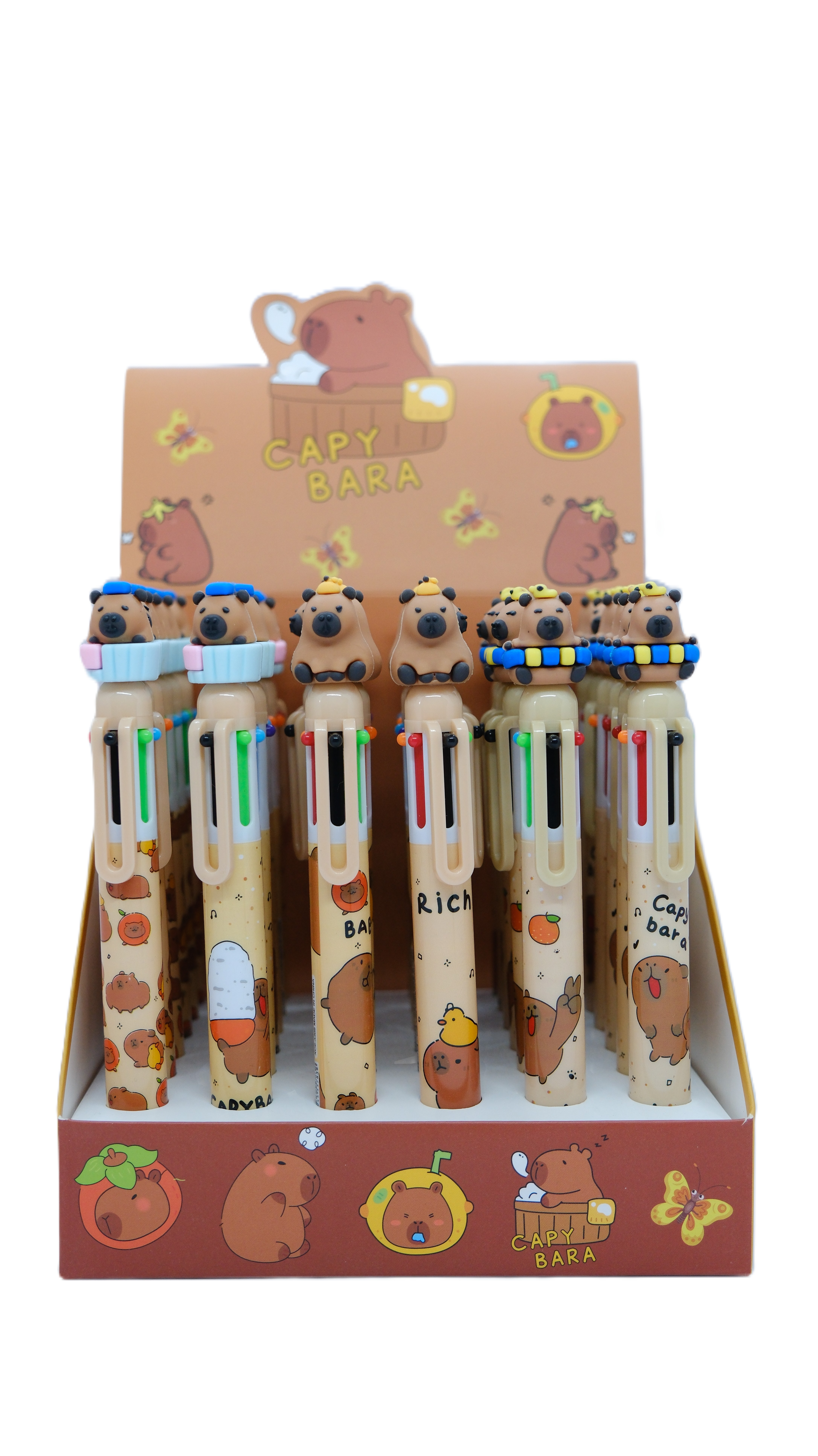 CAPİBARA ÇOKLU TÜKENMEZ KALEM