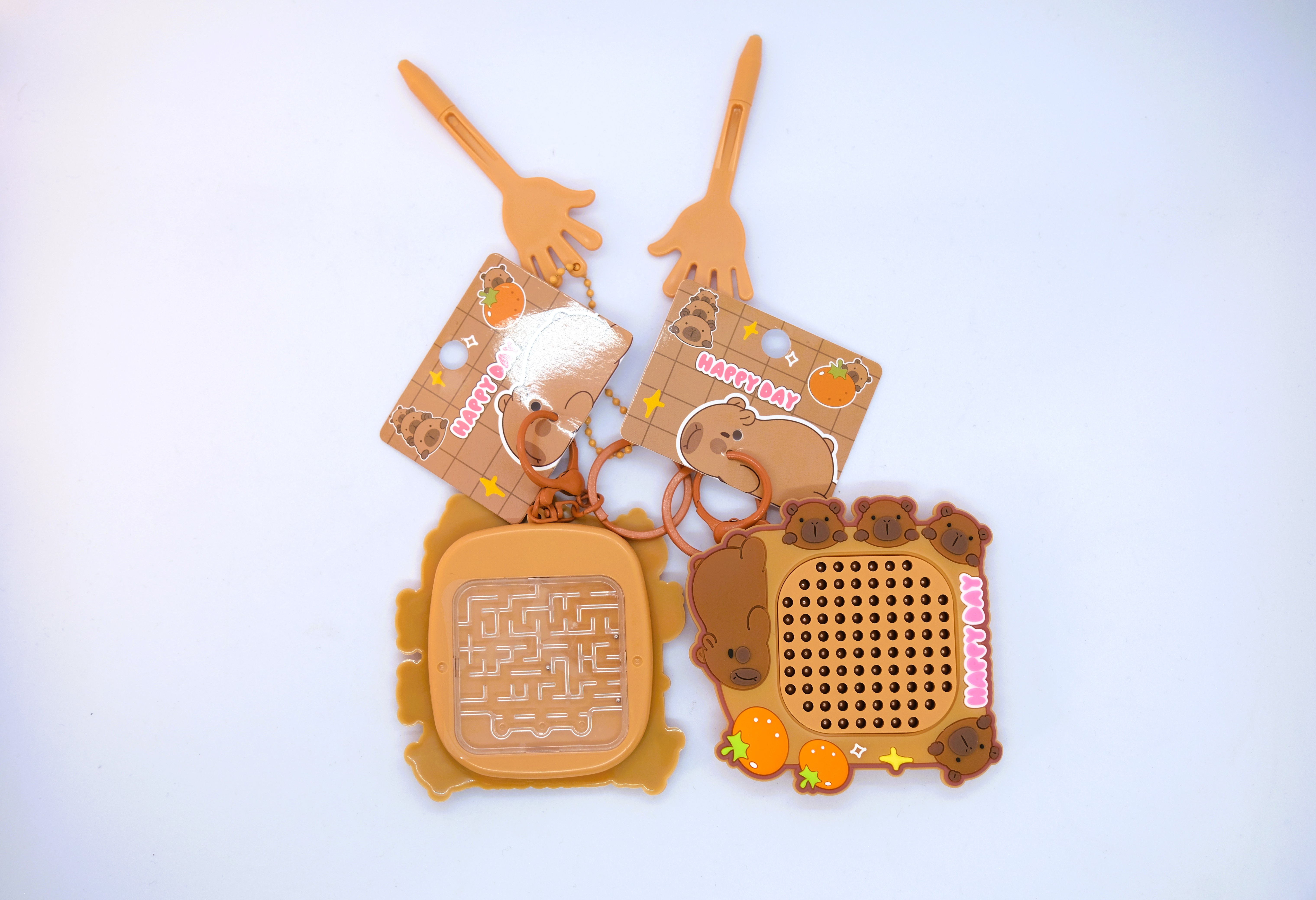 CAPİBARA BİLYELİ ANAHTARLIK