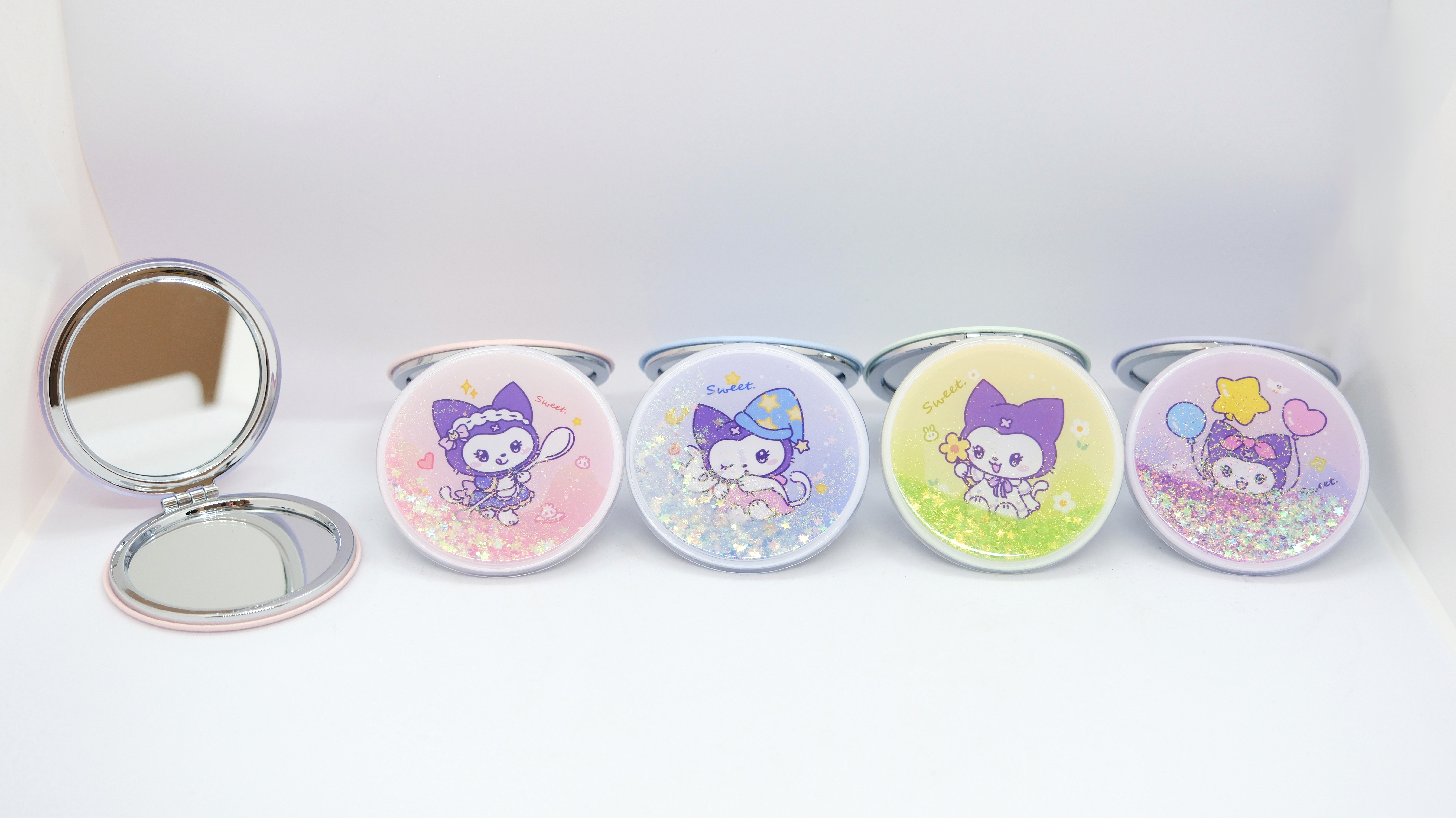 KUROMİ YUVARLAK SİMLİ AYNA