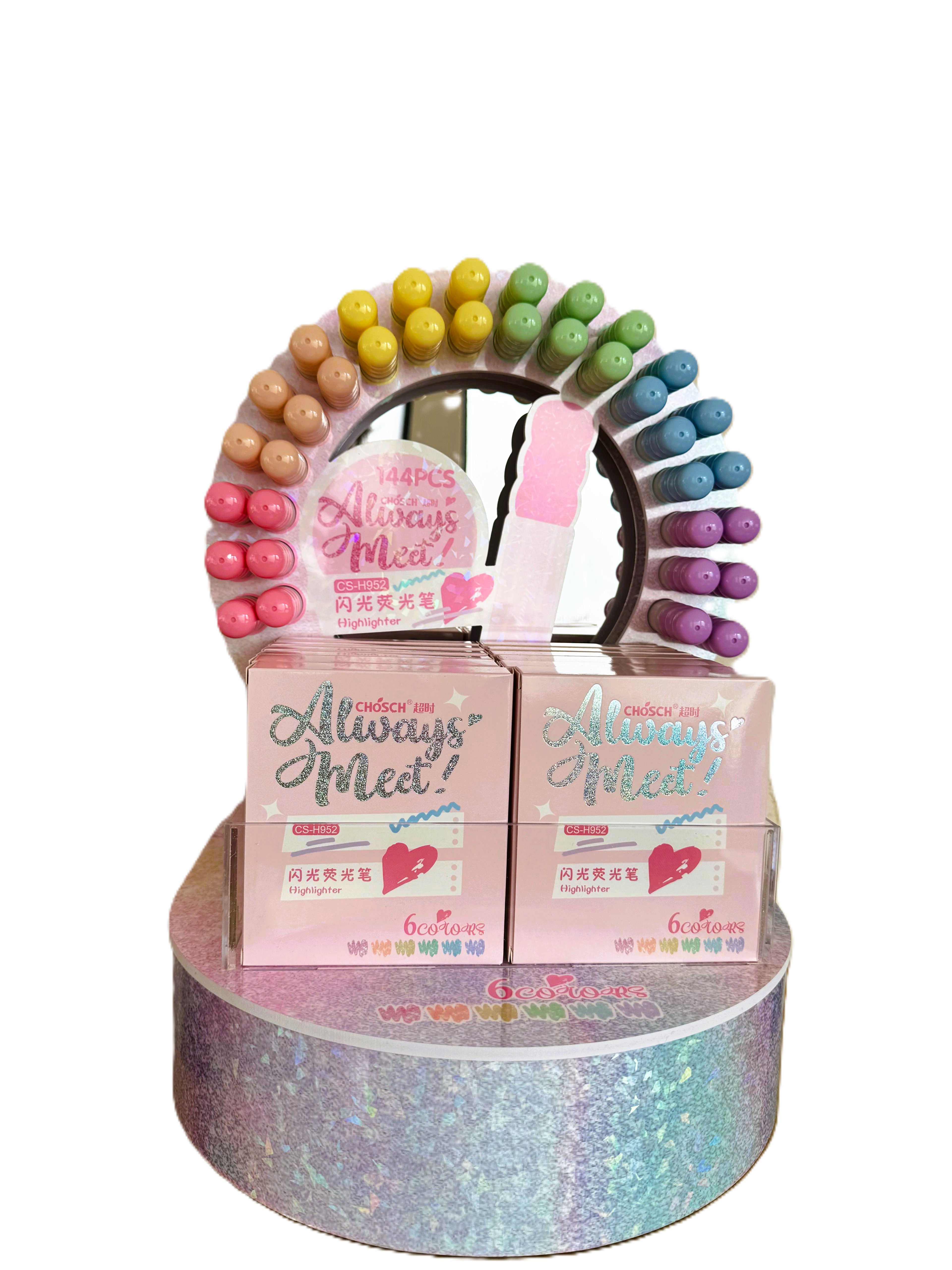 CHOSCH 144'LÜ STAND'LI FOSFORLU KALEM